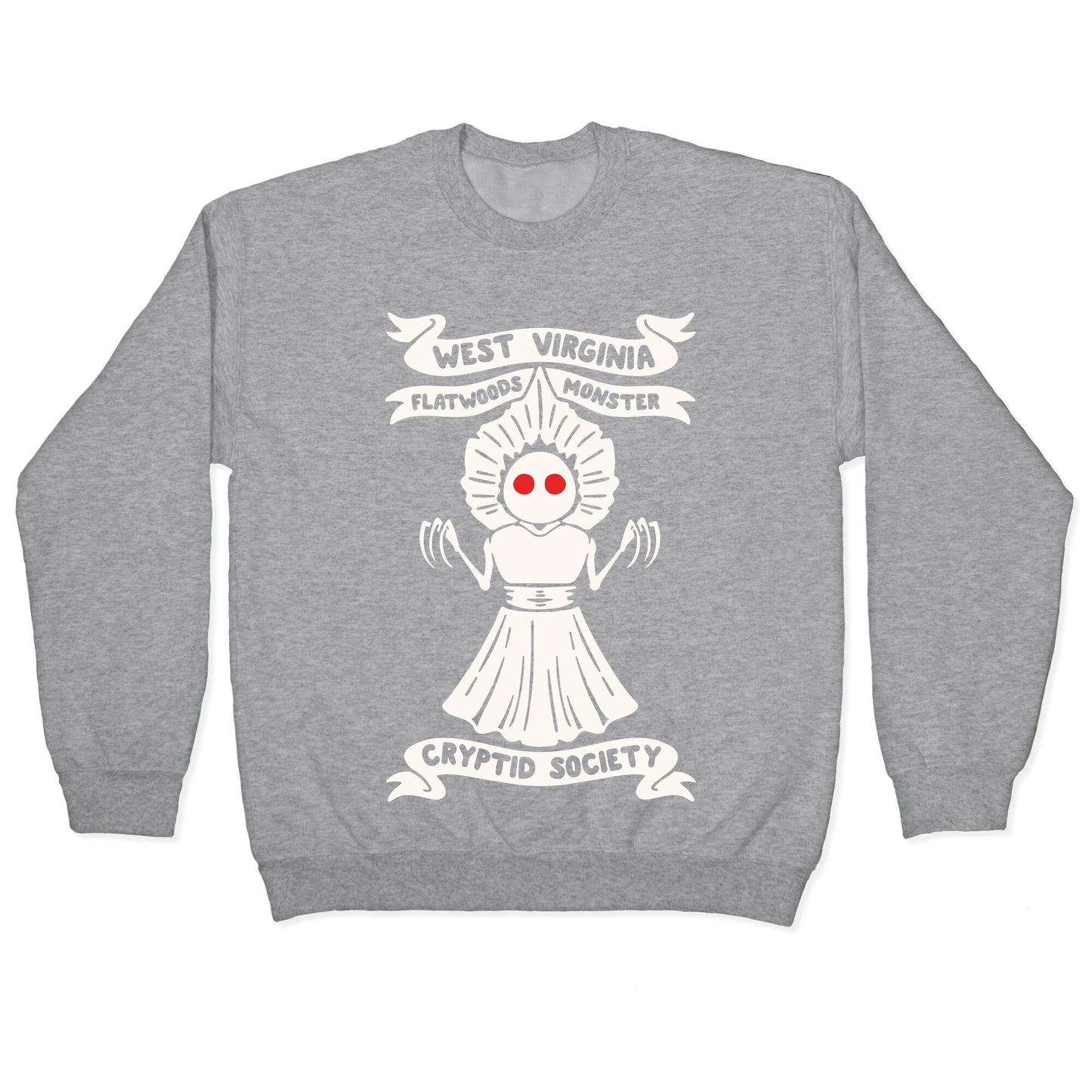 West Virginia Flatwoods Monster Cryptid Society Crewneck Sweatshirt