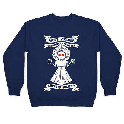 West Virginia Flatwoods Monster Cryptid Society Crewneck Sweatshirt