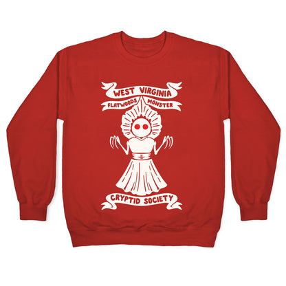 West Virginia Flatwoods Monster Cryptid Society Crewneck Sweatshirt