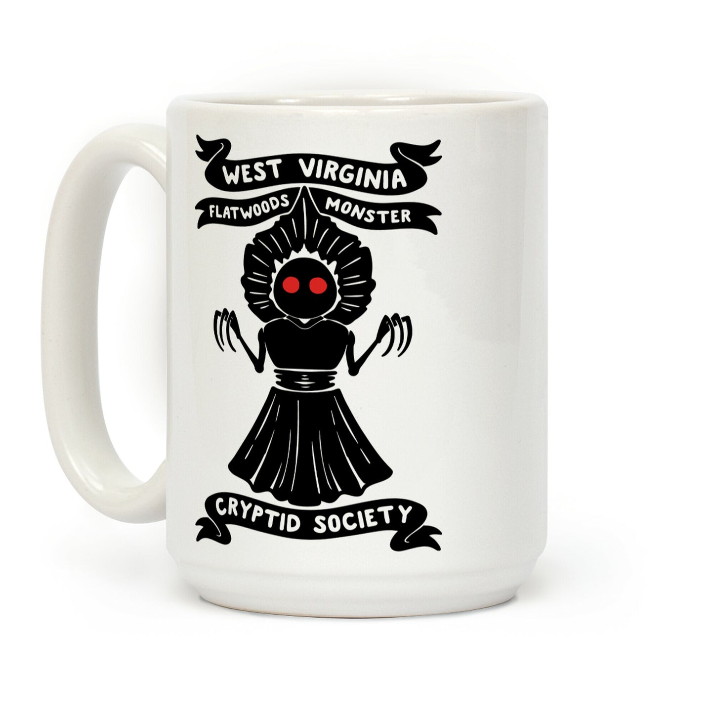 West Virginia Flatwoods Monster Cryptid Society Coffee Mug