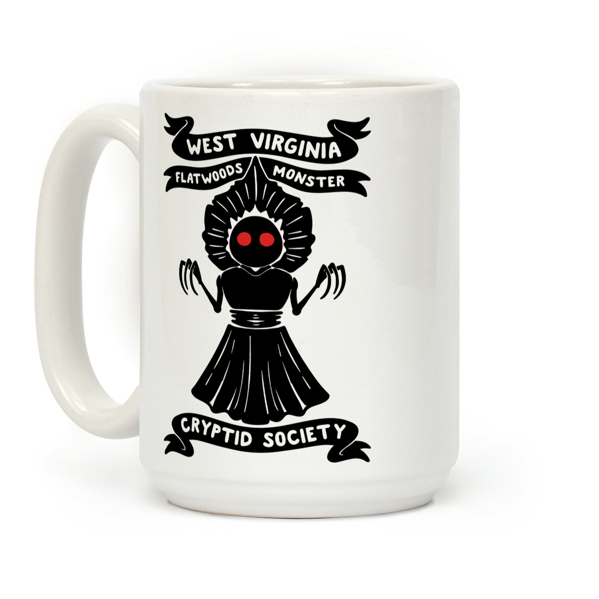 West Virginia Flatwoods Monster Cryptid Society Coffee Mug
