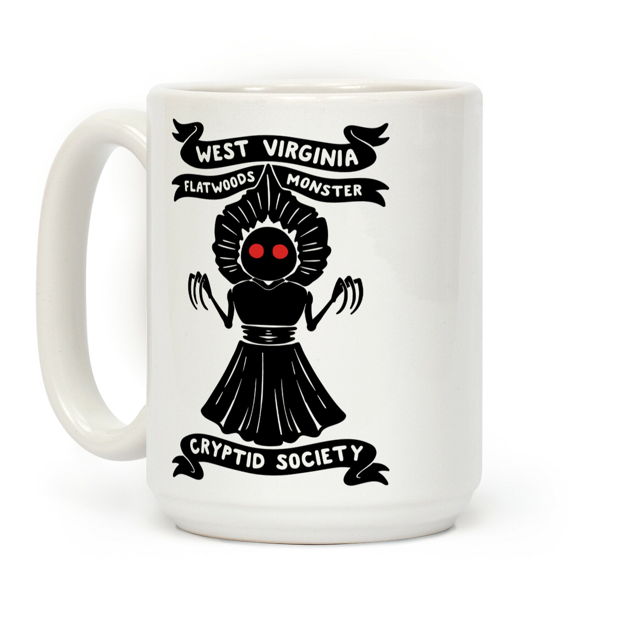 West Virginia Flatwoods Monster Cryptid Society Coffee Mug
