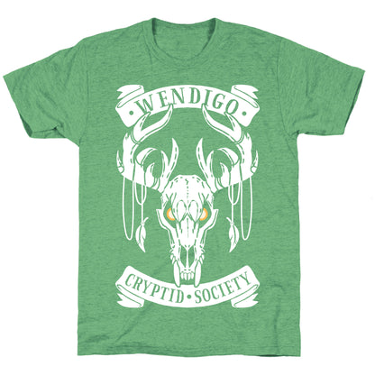 Wendigo Cryptid Society Unisex Triblend Tee