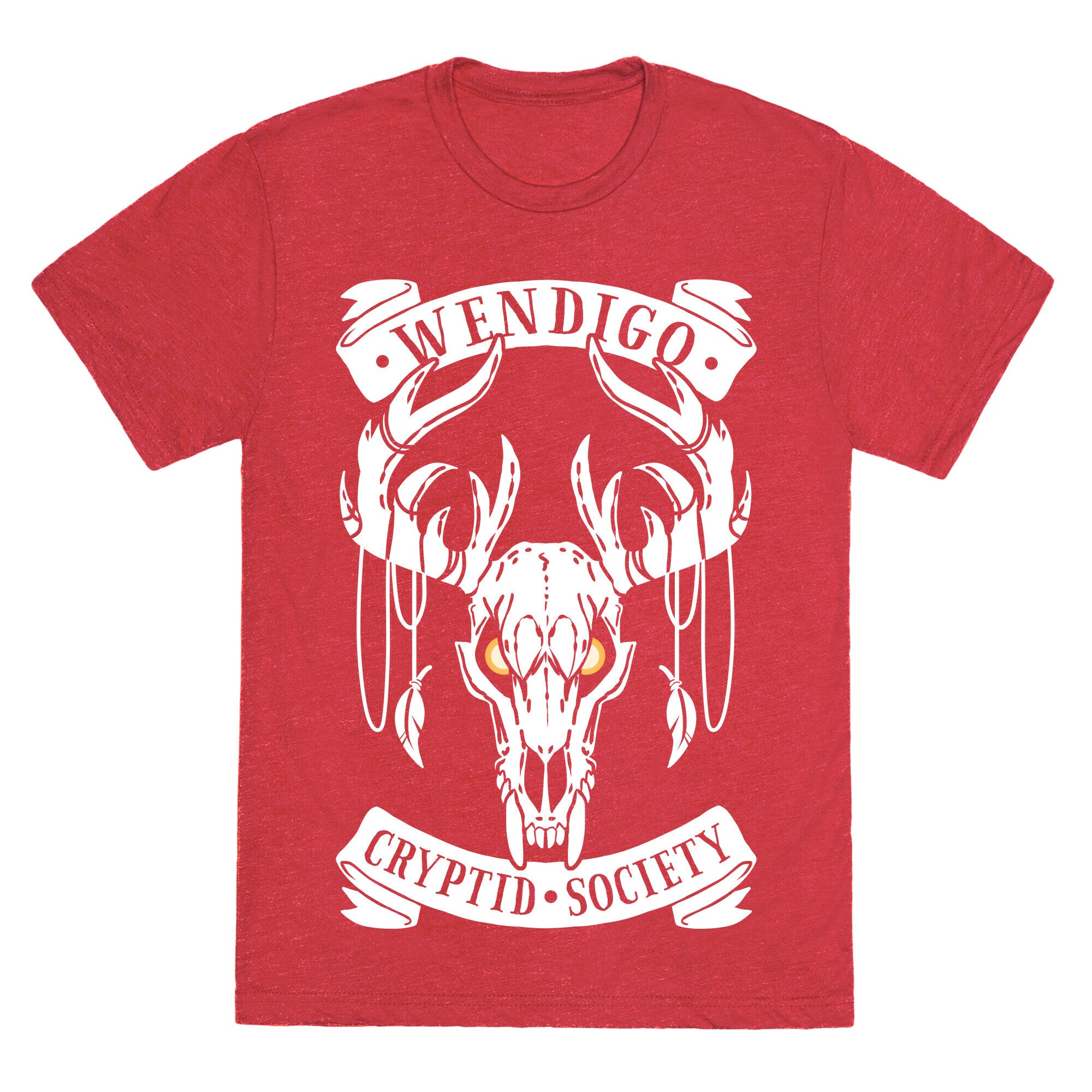 Wendigo Cryptid Society Unisex Triblend Tee