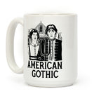 American Gothic Mall Goths Coffee Mug