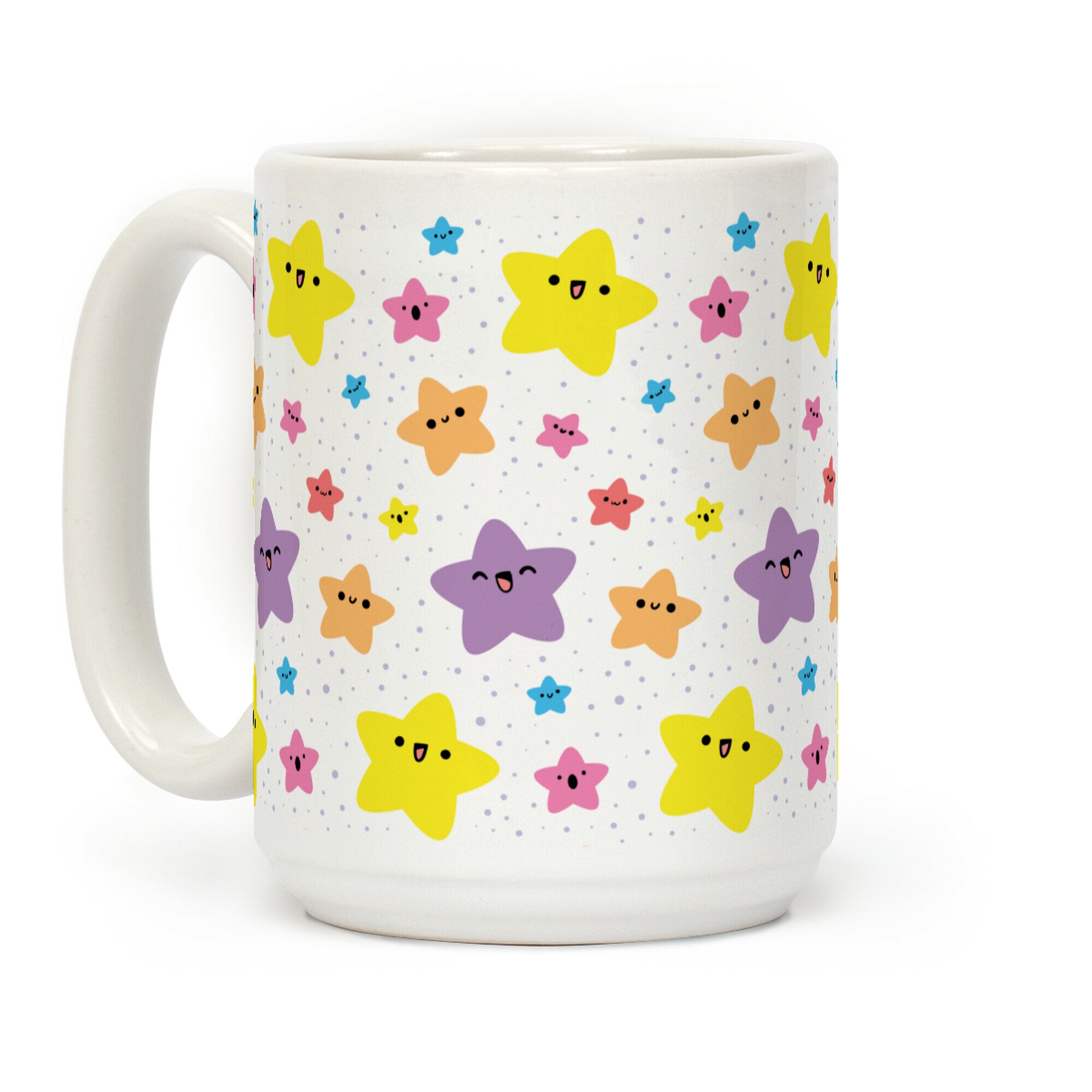 Cute Stars Pattern Coffee Mug