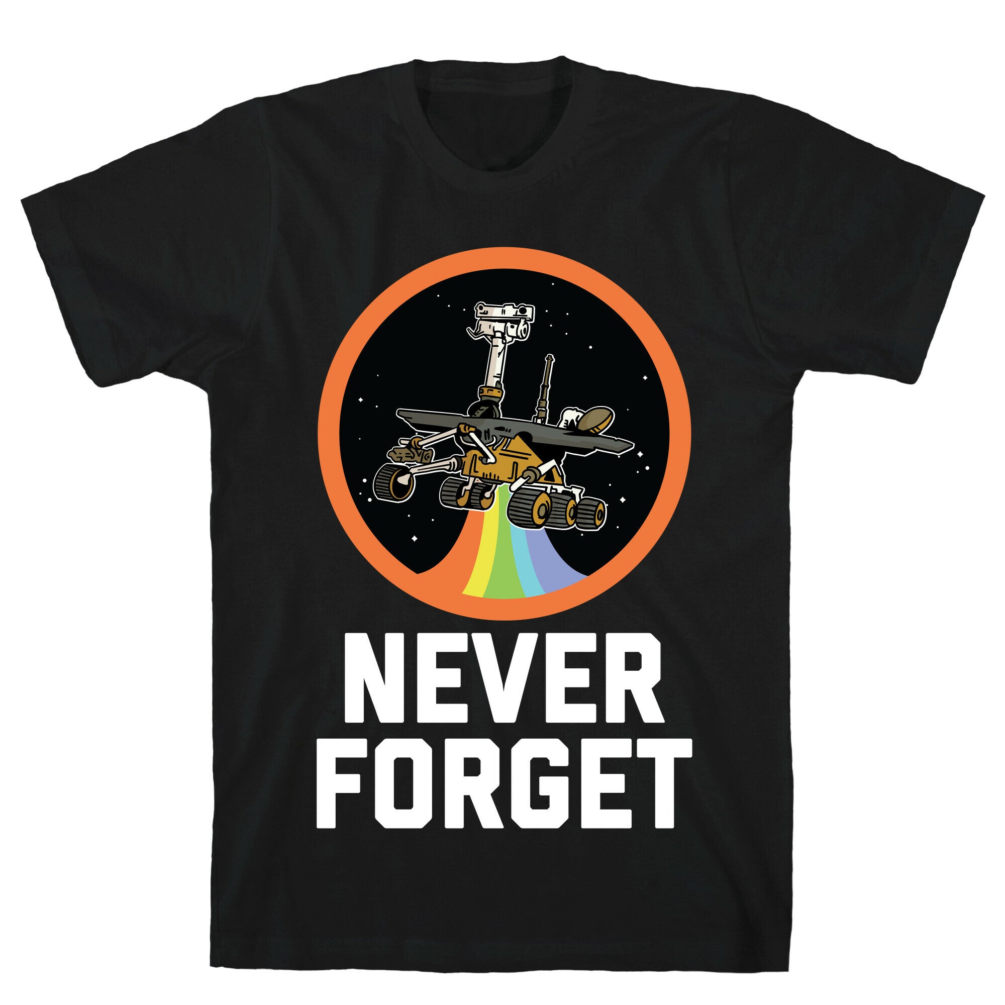 Never Forget Mars Rover Opportunity T-Shirt