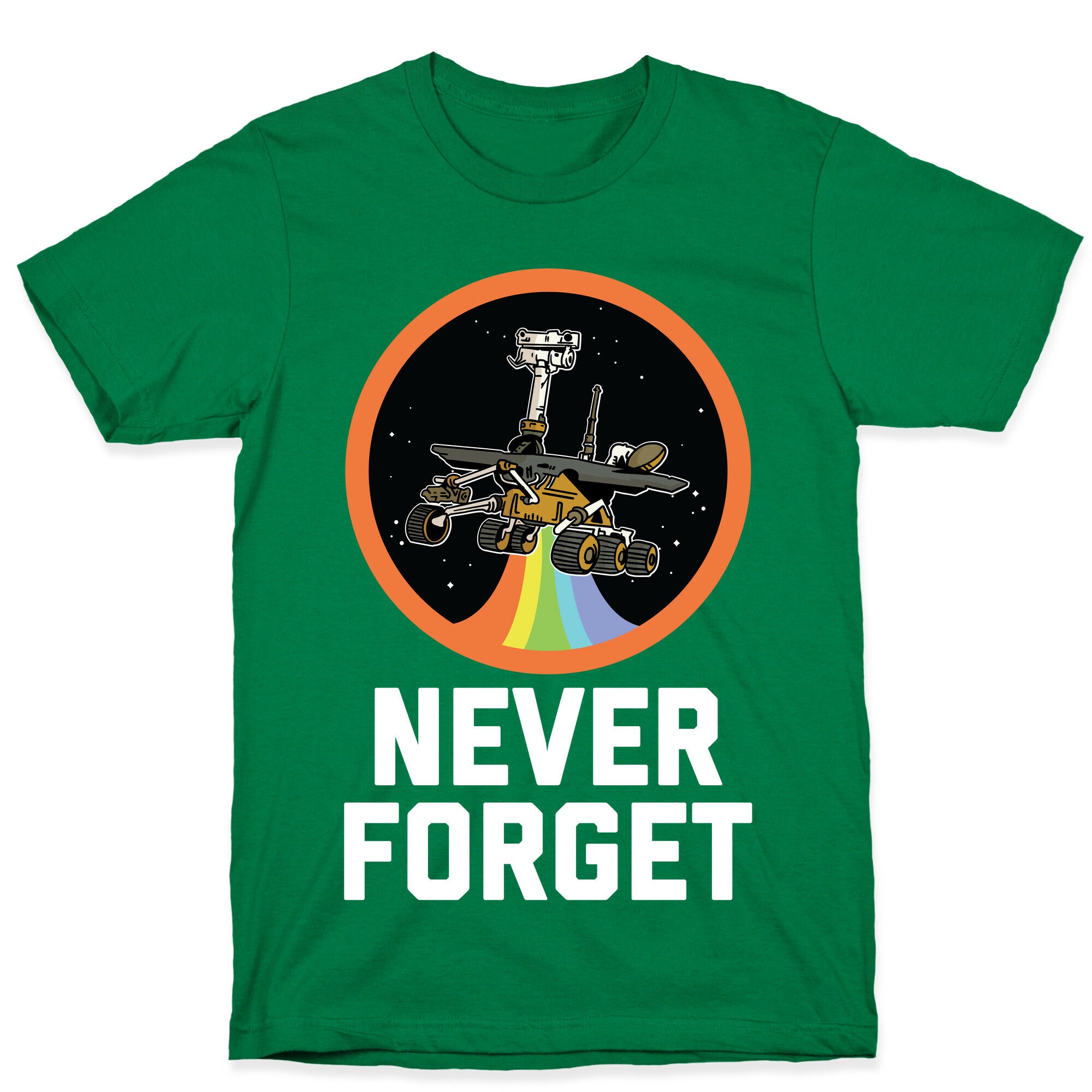 Never Forget Mars Rover Opportunity T-Shirt