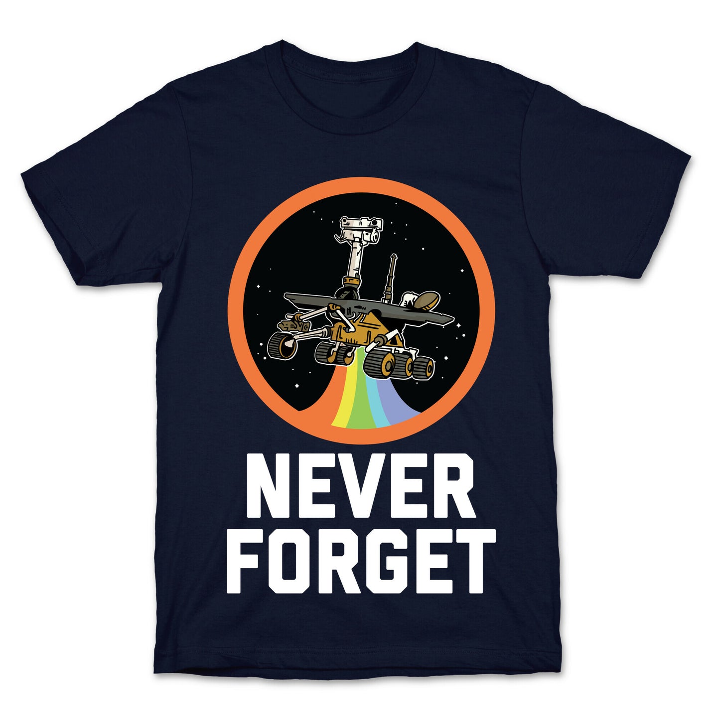 Never Forget Mars Rover Opportunity T-Shirt