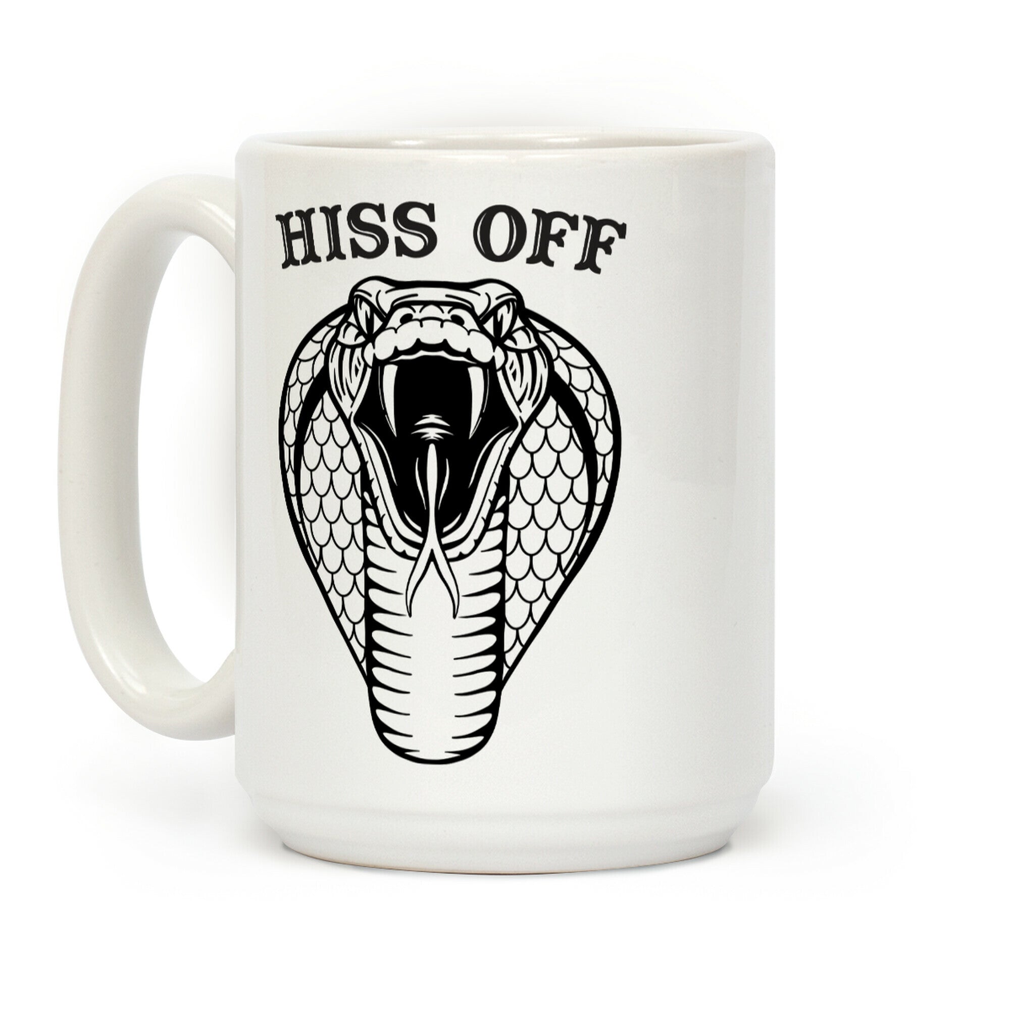 Hiss Off Snake Coffee Mug