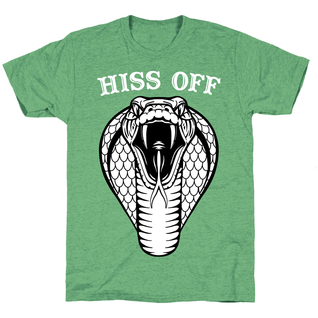 Hiss Off Snake Unisex Triblend Tee