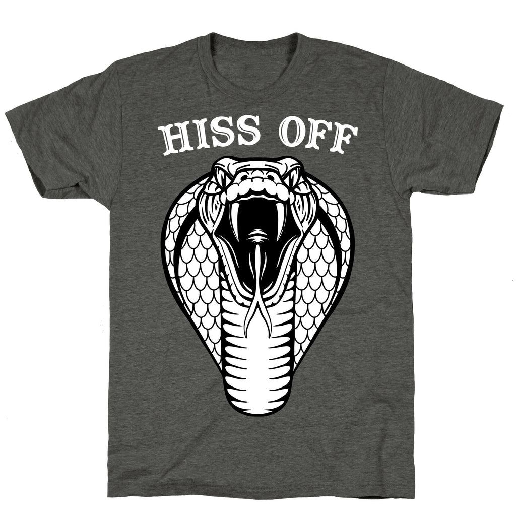 Hiss Off Snake Unisex Triblend Tee