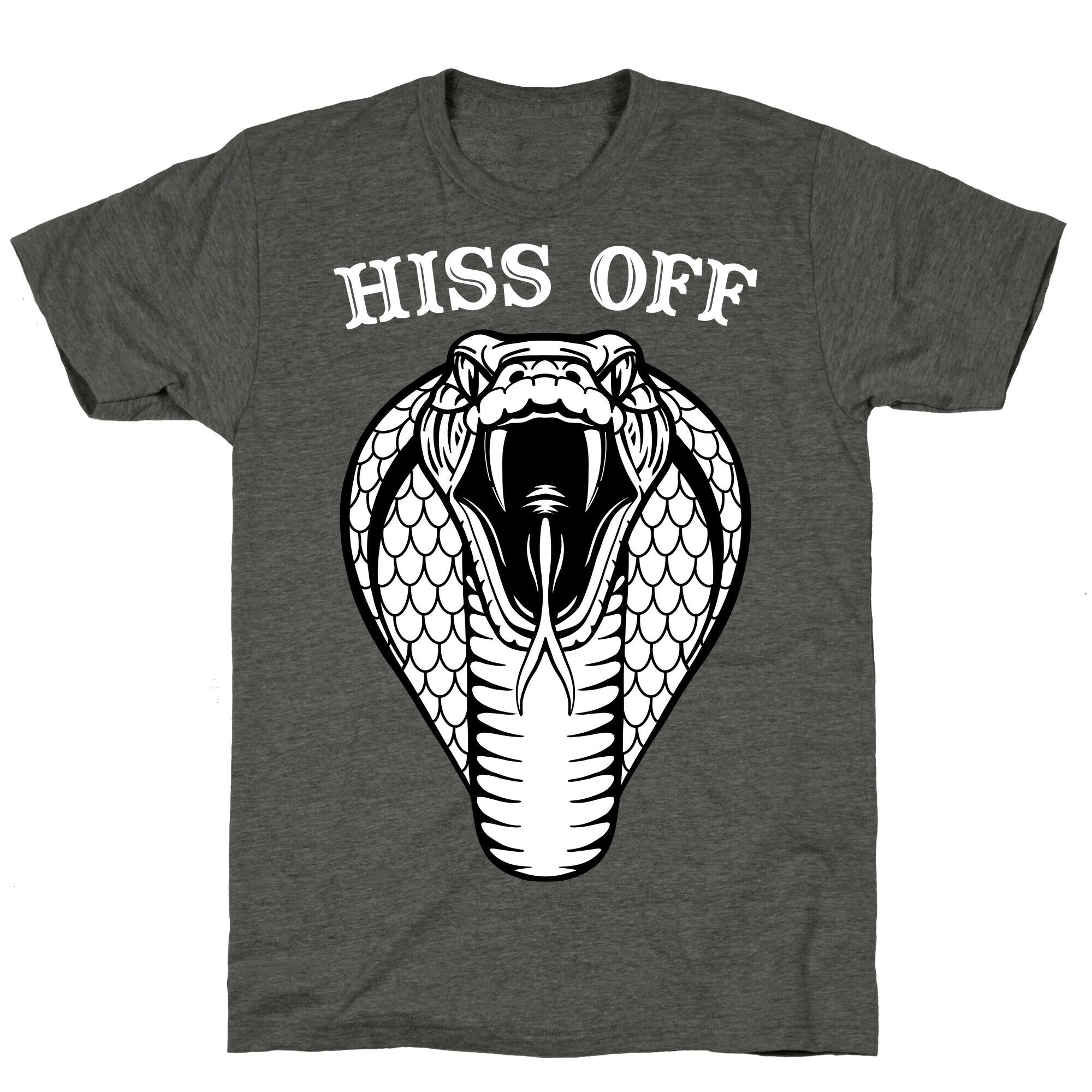 Hiss Off Snake Unisex Triblend Tee