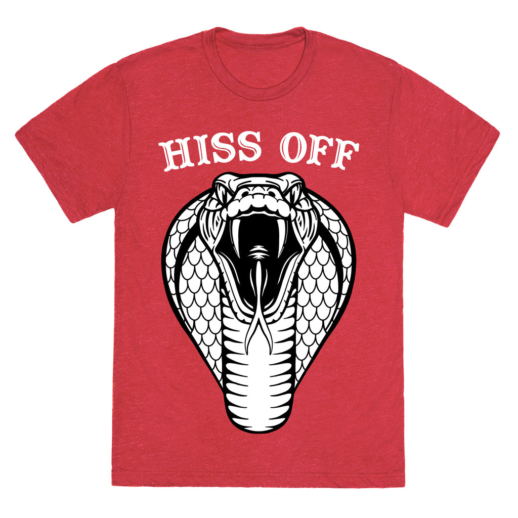 Hiss Off Snake Unisex Triblend Tee