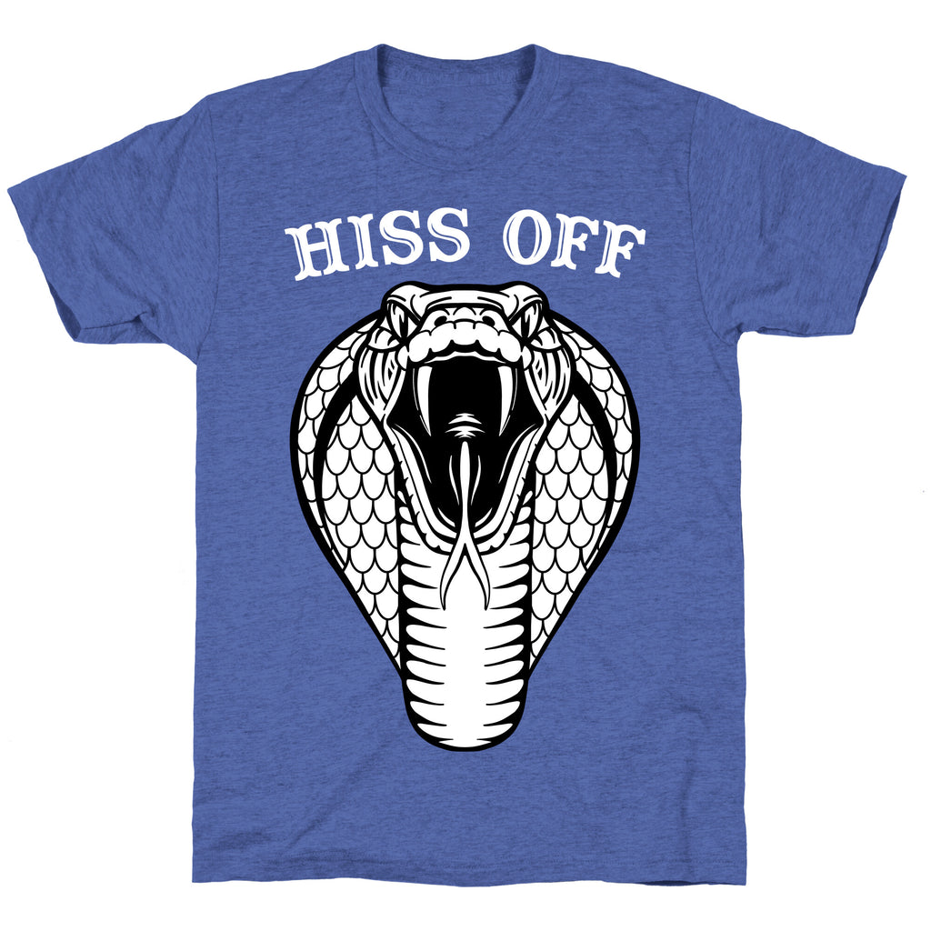 Hiss Off Snake Unisex Triblend Tee