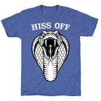 Hiss Off Snake Unisex Triblend Tee