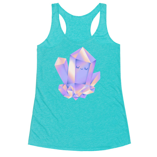 Happy Healing Crystal Racerback Tank