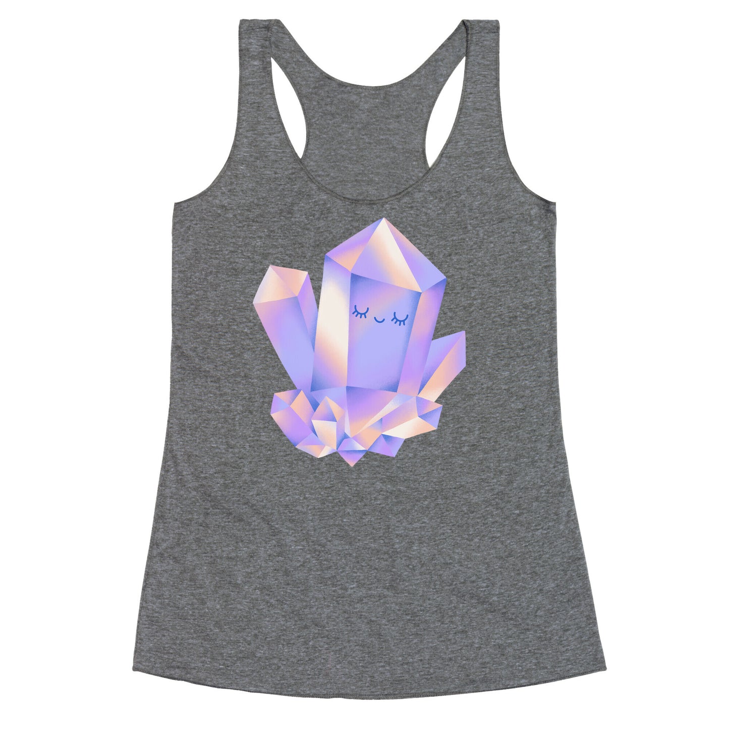 Happy Healing Crystal Racerback Tank