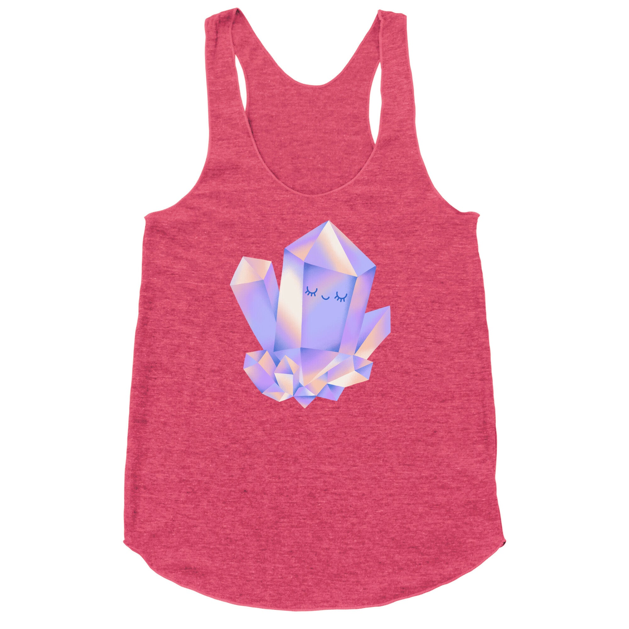 Happy Healing Crystal Racerback Tank