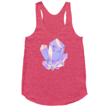 Happy Healing Crystal Racerback Tank