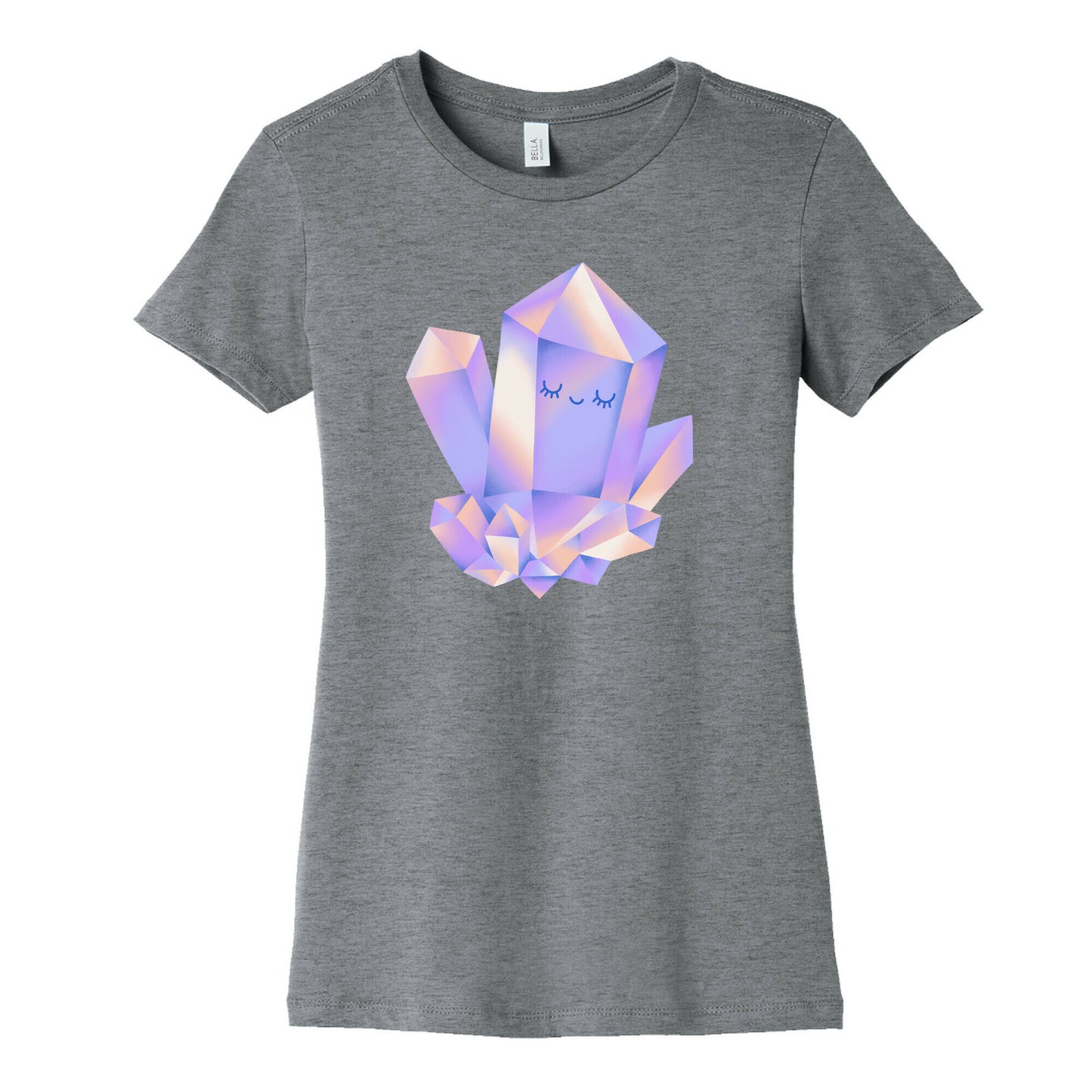 Happy Healing Crystal Women's Cotton Tee