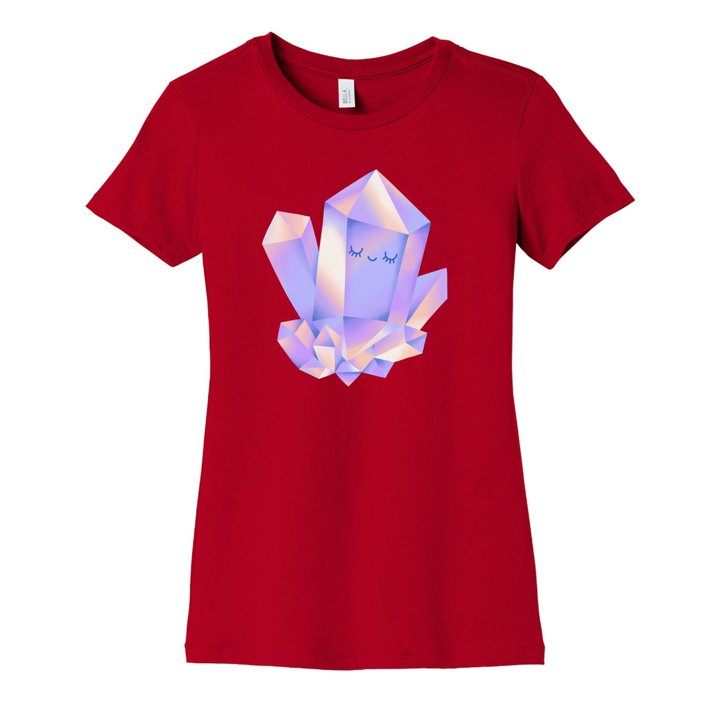 Happy Healing Crystal Women's Cotton Tee