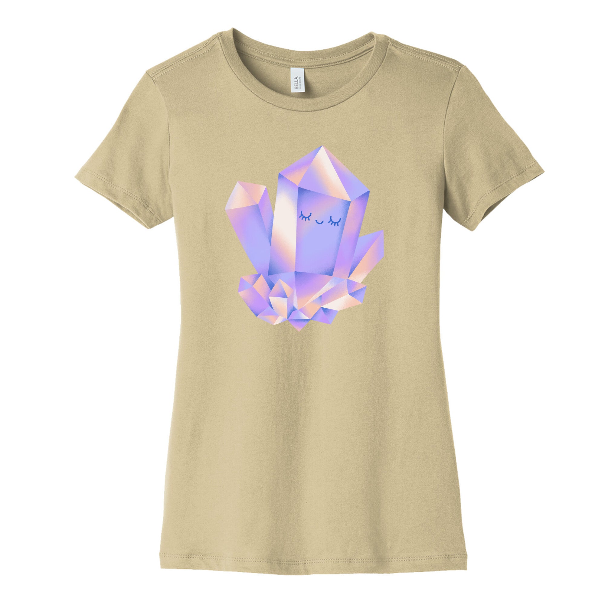 Happy Healing Crystal Women's Cotton Tee