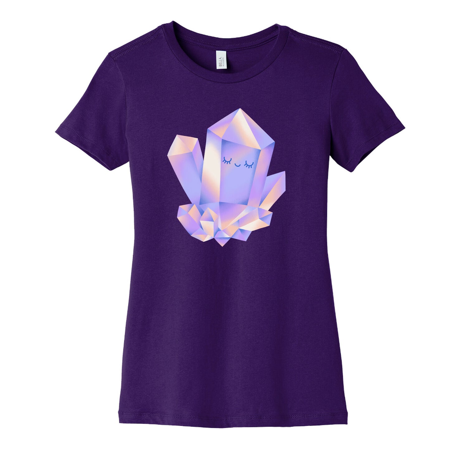Happy Healing Crystal Women's Cotton Tee