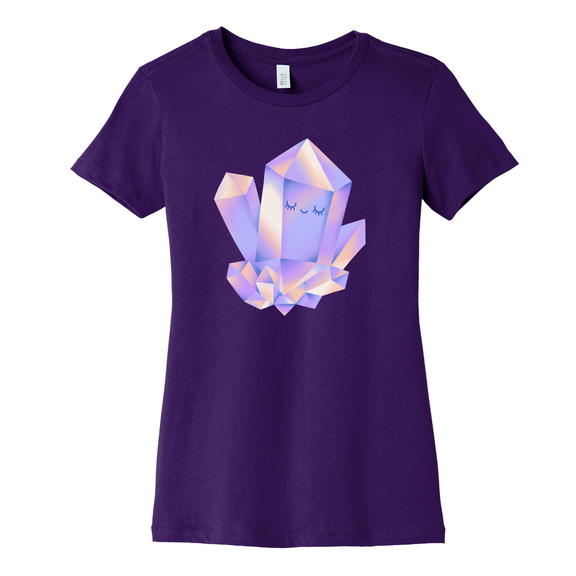 Happy Healing Crystal Women's Cotton Tee