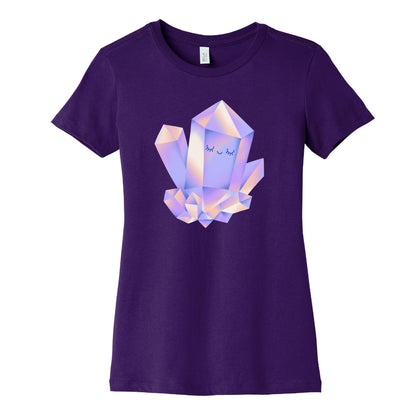 Happy Healing Crystal Women's Cotton Tee
