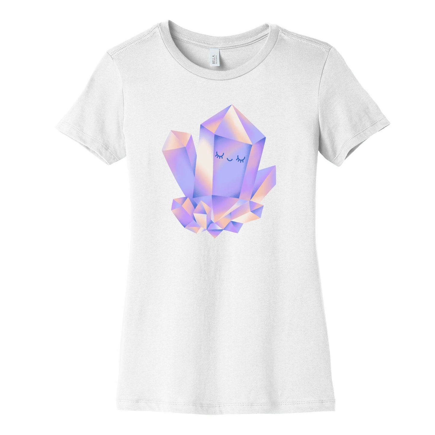 Happy Healing Crystal Women's Cotton Tee