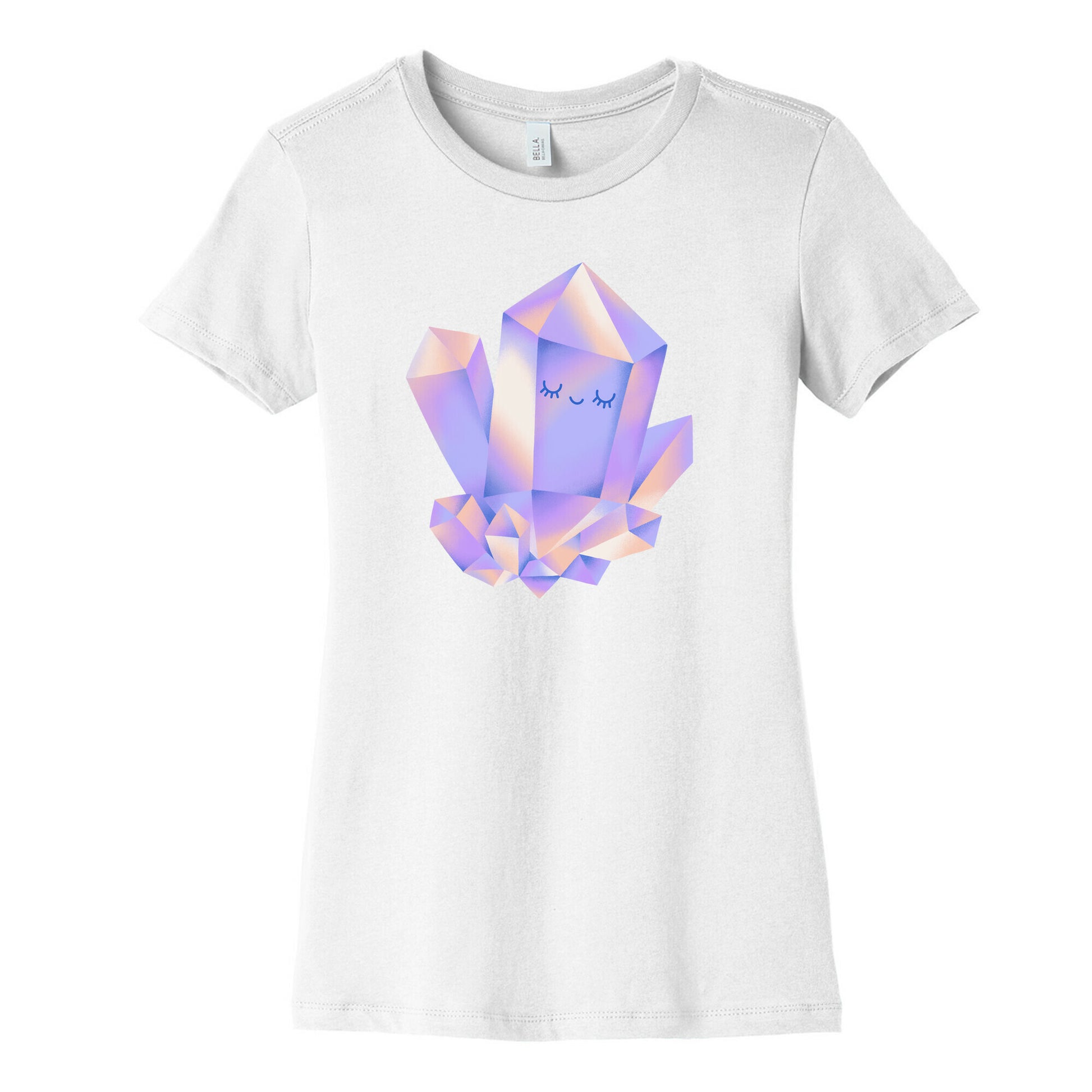 Happy Healing Crystal Women's Cotton Tee