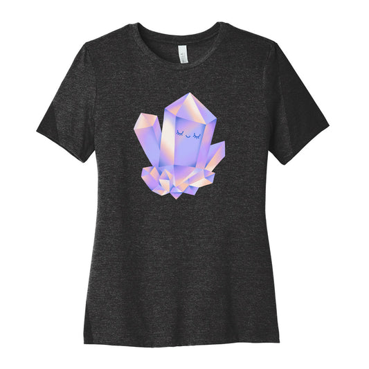 Happy Healing Crystal Women's Cotton Tee
