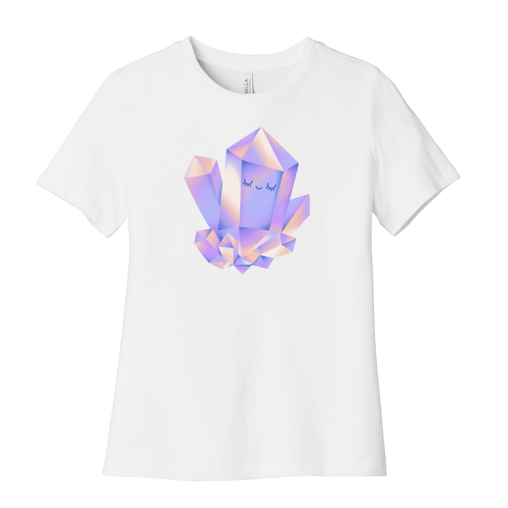 Happy Healing Crystal Women's Cotton Tee