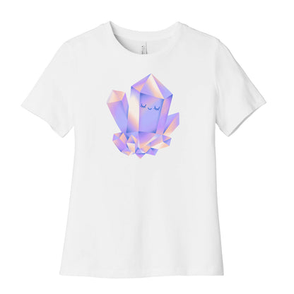 Happy Healing Crystal Women's Cotton Tee