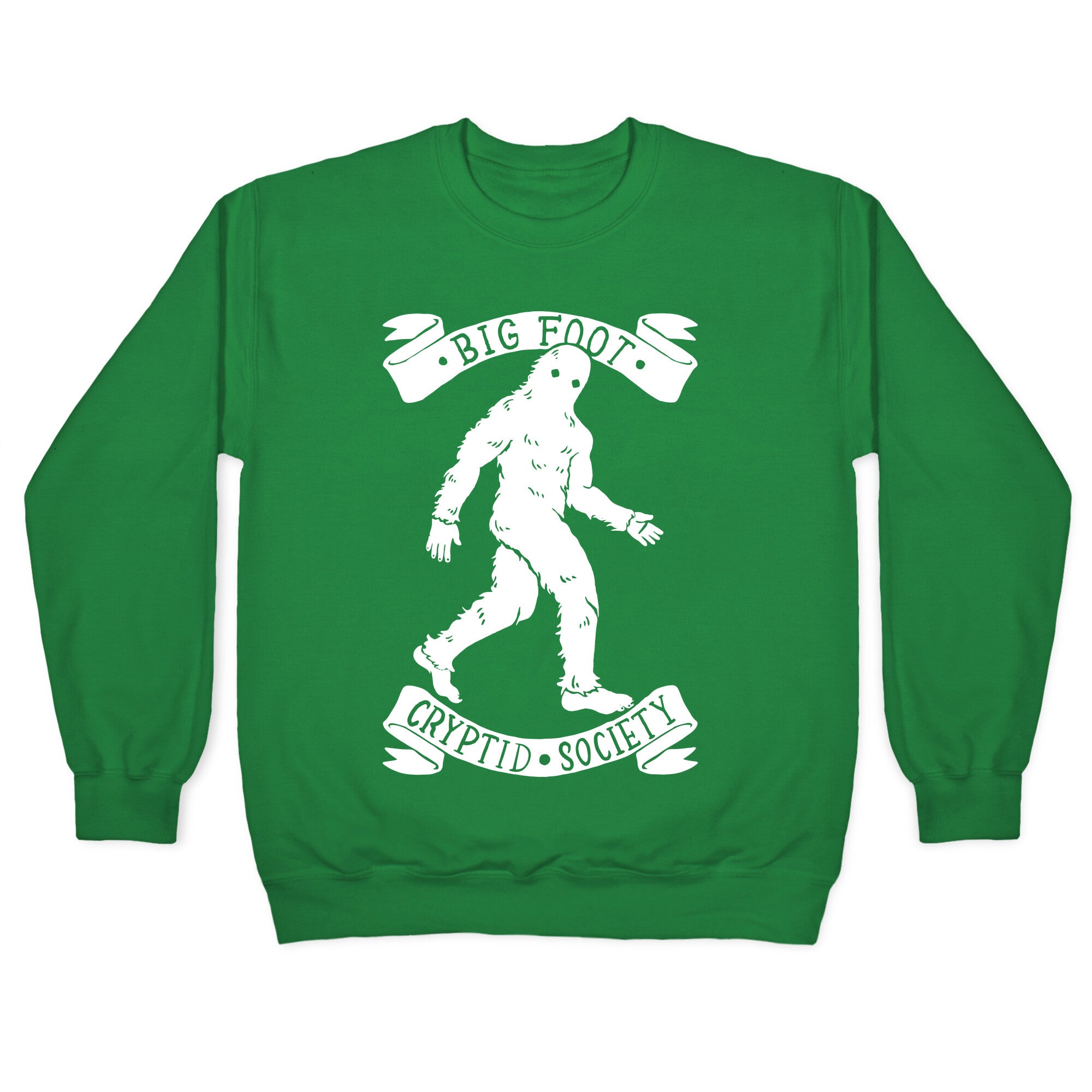 Big Foot Cryptid Society Crewneck Sweatshirt