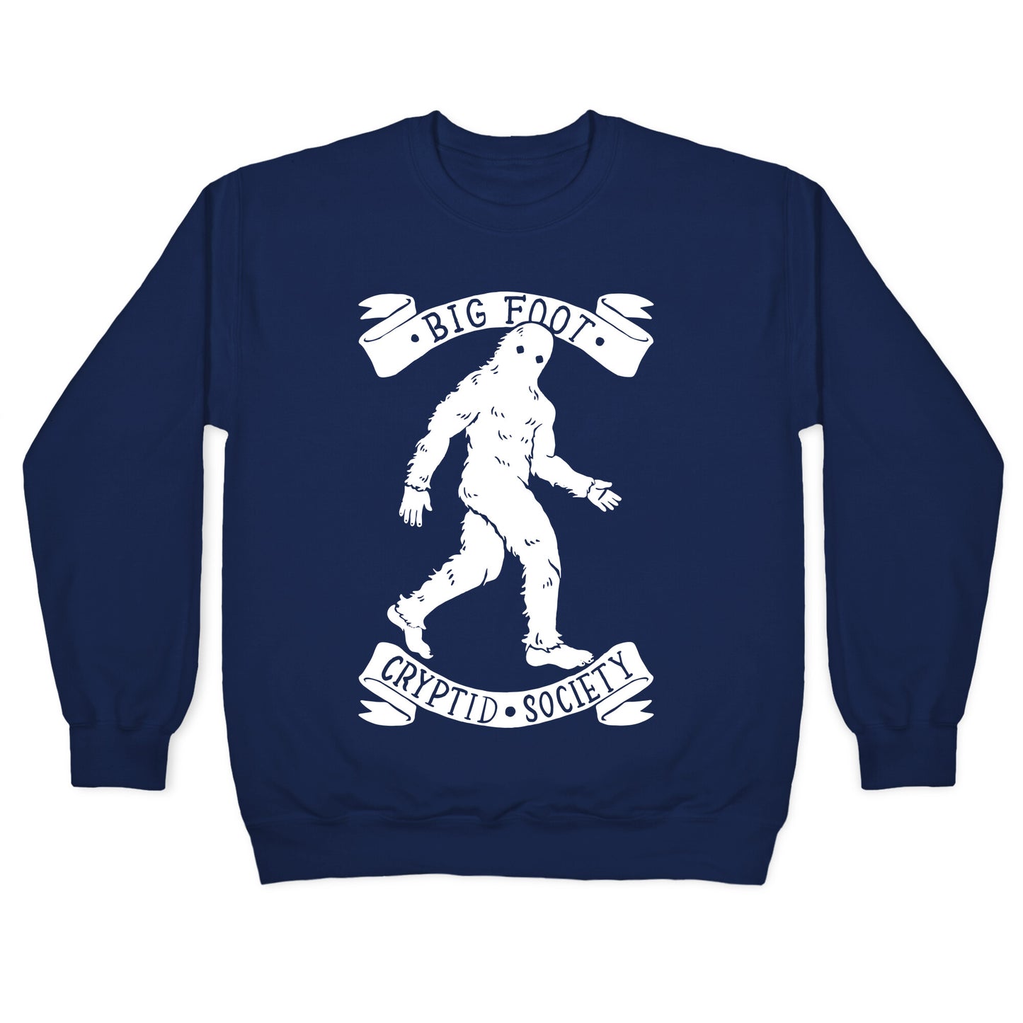 Big Foot Cryptid Society Crewneck Sweatshirt