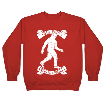 Big Foot Cryptid Society Crewneck Sweatshirt