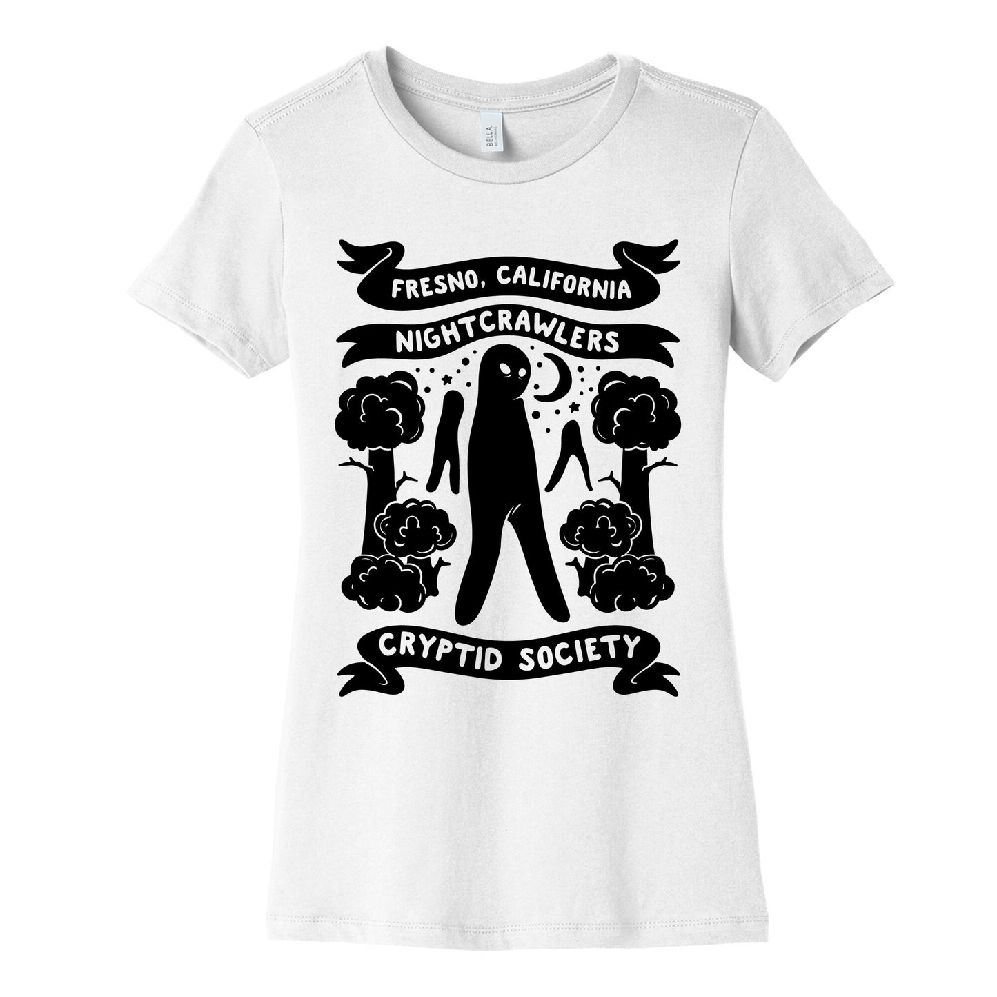 Fresno Nightcrawlers Cryptid Society  Women's Cotton Tee