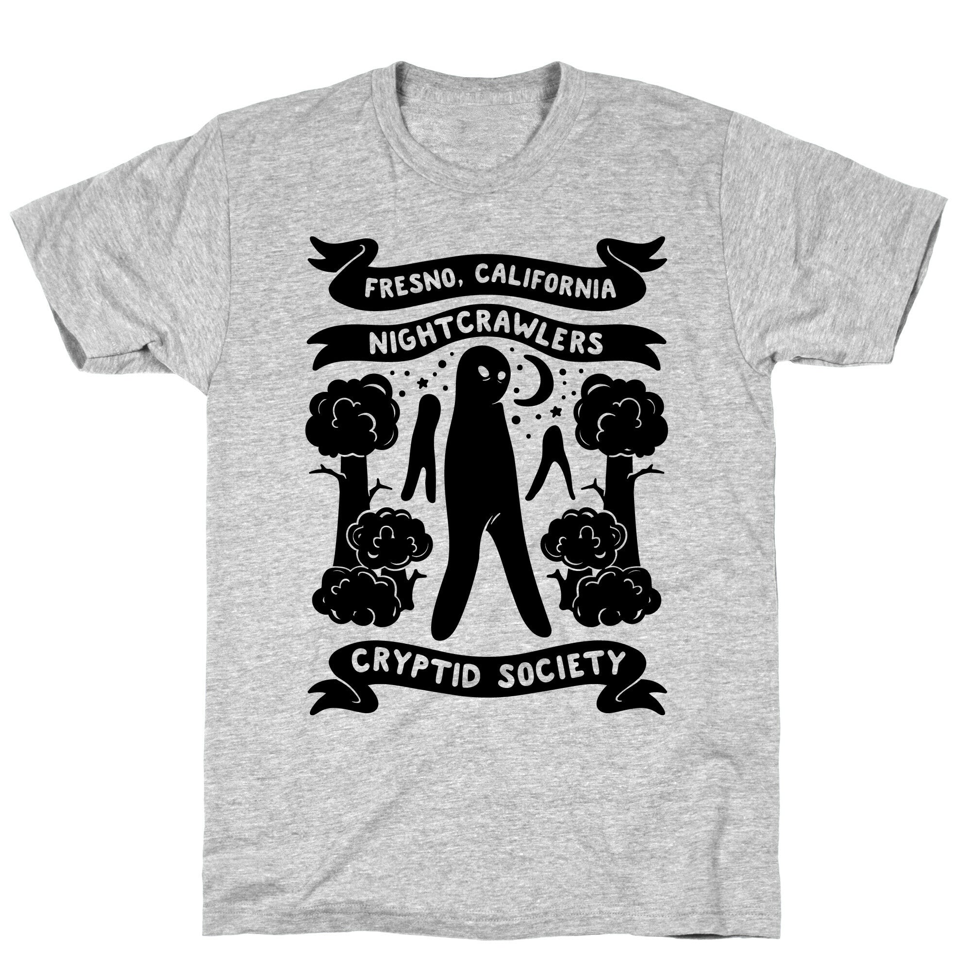 Fresno Nightcrawlers Cryptid Society  T-Shirt
