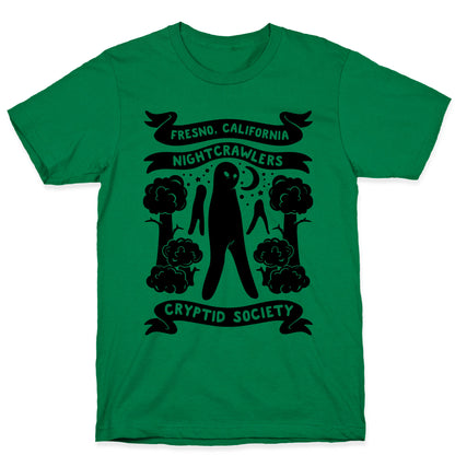 Fresno Nightcrawlers Cryptid Society  T-Shirt