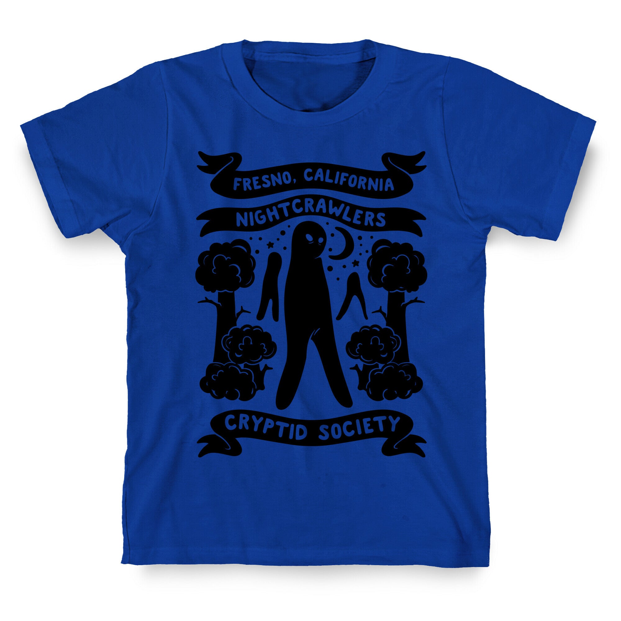 Fresno Nightcrawlers Cryptid Society  T-Shirt