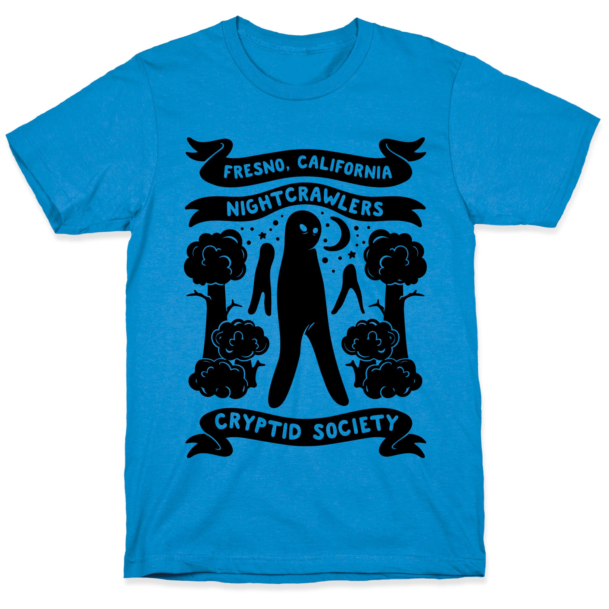 Fresno Nightcrawlers Cryptid Society  T-Shirt