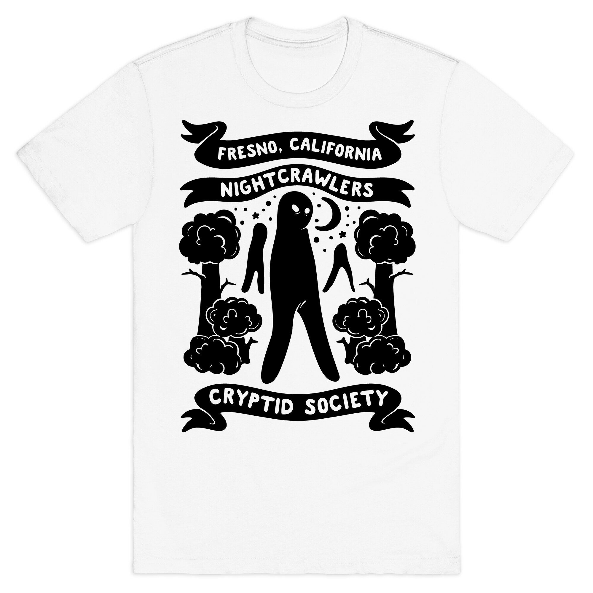 Fresno Nightcrawlers Cryptid Society  T-Shirt