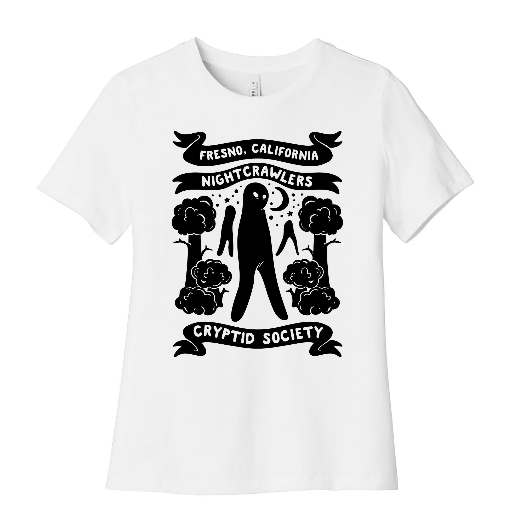 Fresno Nightcrawlers Cryptid Society  Women's Cotton Tee