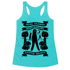 Fresno Nightcrawlers Cryptid Society  Racerback Tank