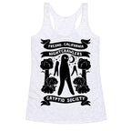 Fresno Nightcrawlers Cryptid Society  Racerback Tank