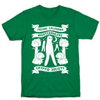 Fresno Nightcrawlers Cryptid Society White Print T-Shirt