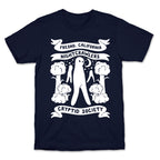 Fresno Nightcrawlers Cryptid Society White Print T-Shirt
