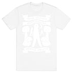Fresno Nightcrawlers Cryptid Society White Print T-Shirt